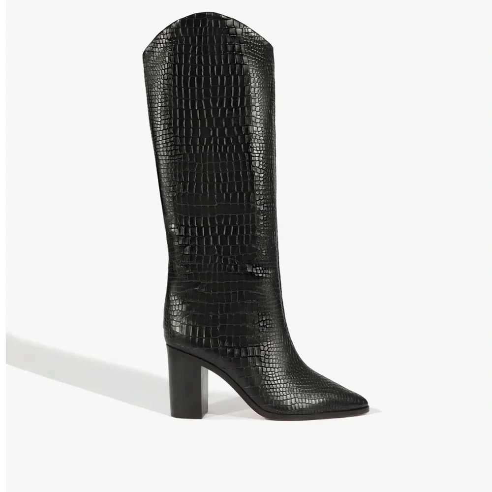 Schutz Maryana Block Heel Boots - Picture 1 of 4
